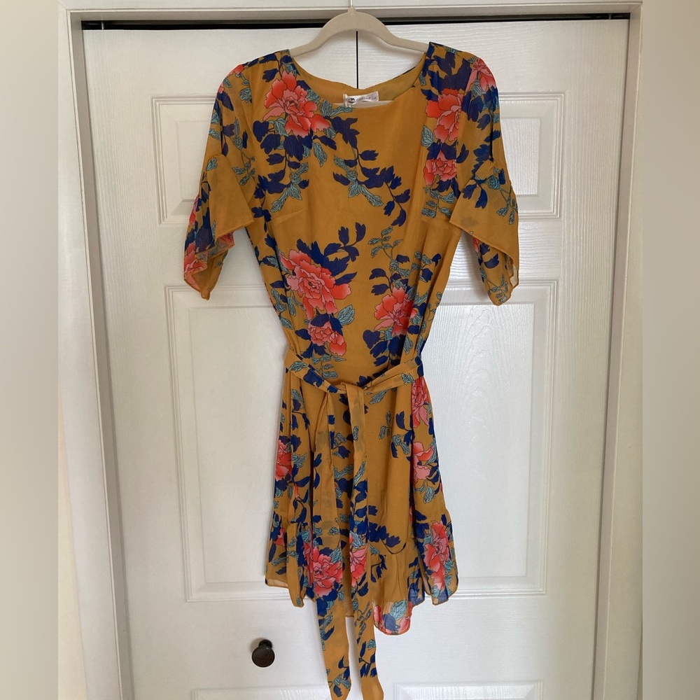 Cupshe NWT slip on dress multicolor size L